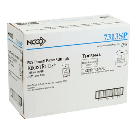 National Checking National Checking Register Roll, PK30 7313SP